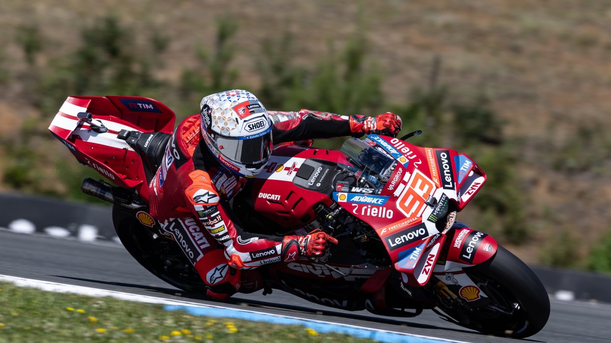 Marc Márquez, a Brno.