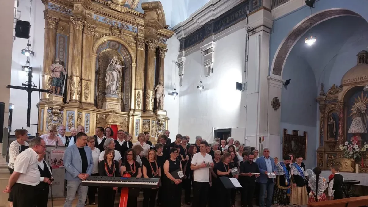 Más de 50 ‘cantaires’, en directo, en la iglesia de Almacelles - CONSELL COMARCAL DEL SEGRIÀ