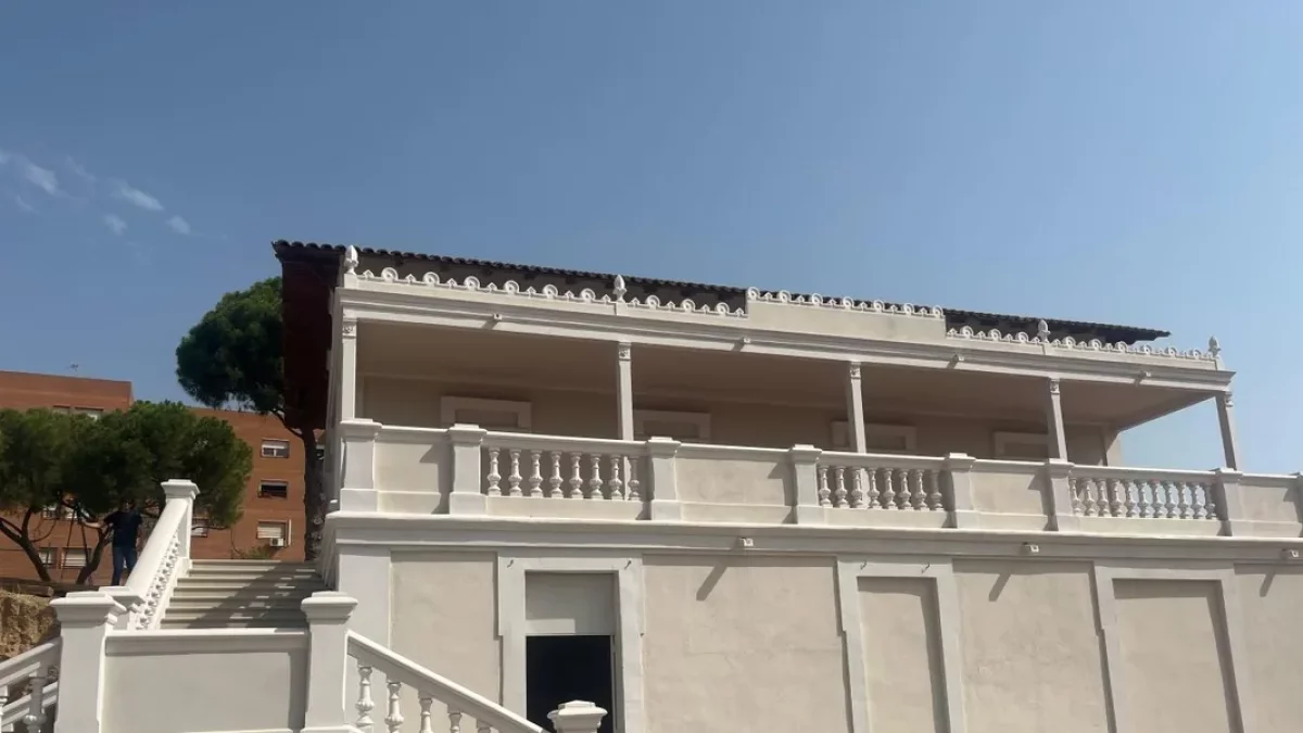 El edificio modernista del siglo XIX está siendo rehabilitado. - AJUNTAMENT DE LLEIDA