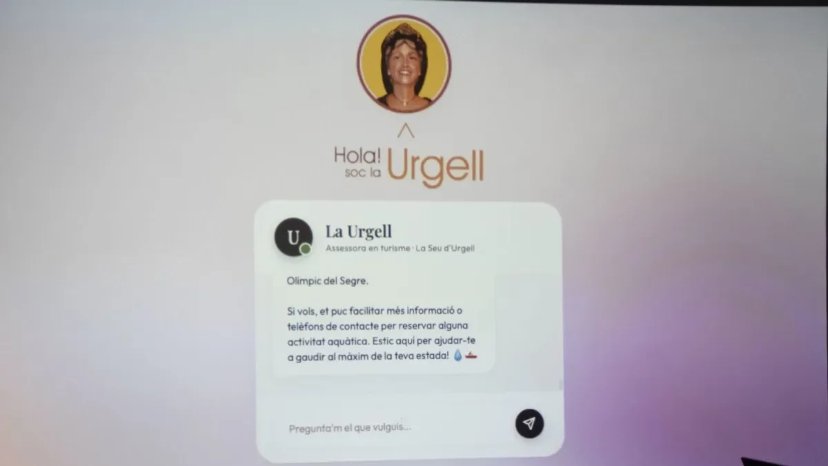 La nova assessora virtual s’anomena Urgell. - C.SANS
