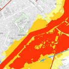 Zona inundable del barrio Cappont de Lleida