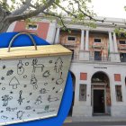 Una capsa d'un lot de Nadal de la Diputació de Lleida.