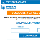 Comprobar Lotería de Navidad 2024: números premiados