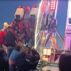 Accident en una atracció de les firetes de Lleida.