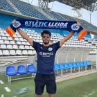 El nou atacant de l’Atlètic Lleida, Youssef Ouakkati.