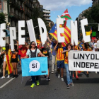 Recull d'imatges dels actes de la Diada de Catalunya a les comarques lleidatanes