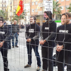 Convocada por las entidades soberanistas para pedir la puesta en libertad de los exconsellers y los 'Jordis'