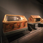 Caixes sepulcrals procedents de Sixena al Museu de Lleida
