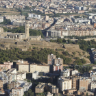 Vista aèria del centre de Lleida
