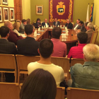 El conseller es va reunir amb els representants locals ahir a la nit a les Borges Blanques.