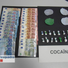 A l’habitatge del detingut van trobar 12,3 grams de cocaïna.