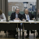 Els presidents de la diputació de Lleida i Osca, Joan Reñé i Miguel García, respectivament, han estat entre els assistents de la reunió.