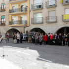 Imatge d’un acte del Dia de la Dona Treballadora a la província de Lleida.
