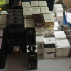 Perfums confiscats i valorats en 11.552 euros.