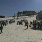 Imatge del 2015 de l’estació d’esquí Port del Comte.