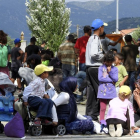 Refugiats al campament de la localitat grega de Katsikas.