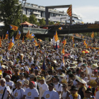 La manifestació independentista del passat 11 de setembre a Lleida