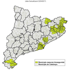 Mapa de municipios con aplicación de medidas de bioseguridad