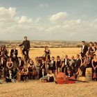 L’Orquestra Julià Carbonell, en una de les últimes fotografies promocionals.