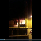 Vídeo de l’incendi de la Mariola gravat per un veí.