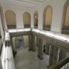 Vista interior de la antigua Audiencia, que acogerá el museo. 