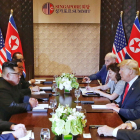 Trump i Kim firmen una declaració conjunta després de la seua històrica cimera