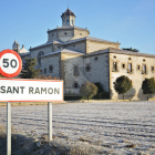 Gelada aquest dijous a Sant Ramon, a la Segarra.