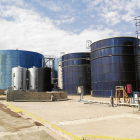 Imagen reciente de las instalaciones de la planta de purines de Tracjusa, en Juneda. 