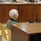 L’acusat, Francisco Martín, en la primera sessió del judici a l’Audiència Provincial.