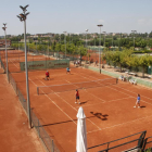 Vista de les instal·lacions del Club Tennis Urgell.