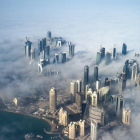 Vista aèria de Doha, Qatar.