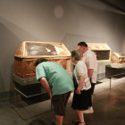 El Museu de Lleida ha rebut aquesta setmana nombrosos visitants interessats en les obres en litigi.