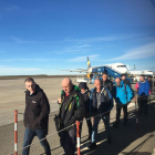 Els esquiadors britànics "estrenen" la temporada a l’aeroport d’Alguaire