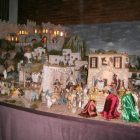Imagen del pesebre ganador, en la iglesia de Sant Pau.