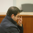 Alejandro Ruiz durante el juicio celebrado este año en la Audiencia. 