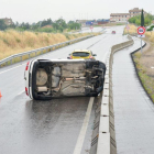 Accident a la sortida de Lleida