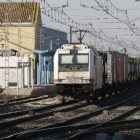 El mercaderies aturat a Puigverd que va ocasionar ahir problemes en la circulació de trens regionals.