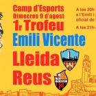 El Camp d'Esports acull aquest vespre l'homenatge a Emili Vicente