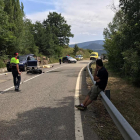 Mor un motorista en un xoc amb un cotxe a Montferrer i Castellbó