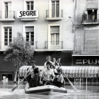 El 8 de noviembre de 1982 los periodistas tuvieron que salir en barca de la redacción por la riada. 