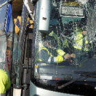Confirmen que el conductor de l’autobús accidentat a Fuenlabrada anava drogat i els infants sense cinturó