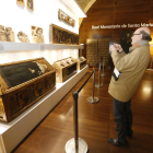 La sala del monestir que acull l’art del Museu de Lleida va obrir al públic el 23 de febrer passat.