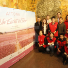 Presentació de la nova campanya de la ruta de la floració a Aitona.