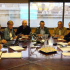 Imatge d’arxiu d’una reunió del consell de l’EMU.
