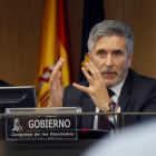 Fernando Grande-Marlaska va comparèixer a petició pròpia davant de la Comissió del Congrés.