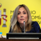 La secretària general del Tresor i Política Financera, Emma Navarro.