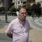 Josep Aldabó, l'home agredit a Lleida per portar un llaç groc.