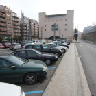 Imagen del actual parking de la plaza del Auditori.