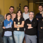 El grup d'investigadors lleidatans.