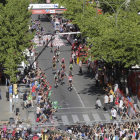 Els balcons, llocs privilegiats per seguir la Vuelta.
